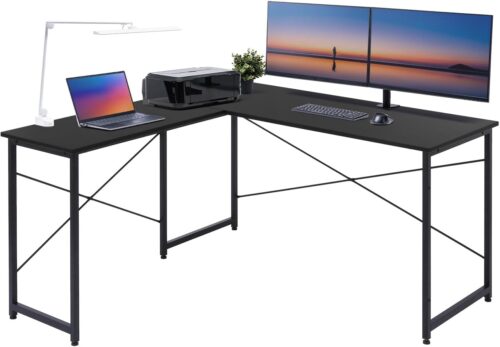 サンワダイレクト パソコンデスク L字型