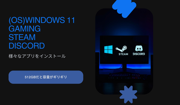 512GBだとなぜギリギリなのか